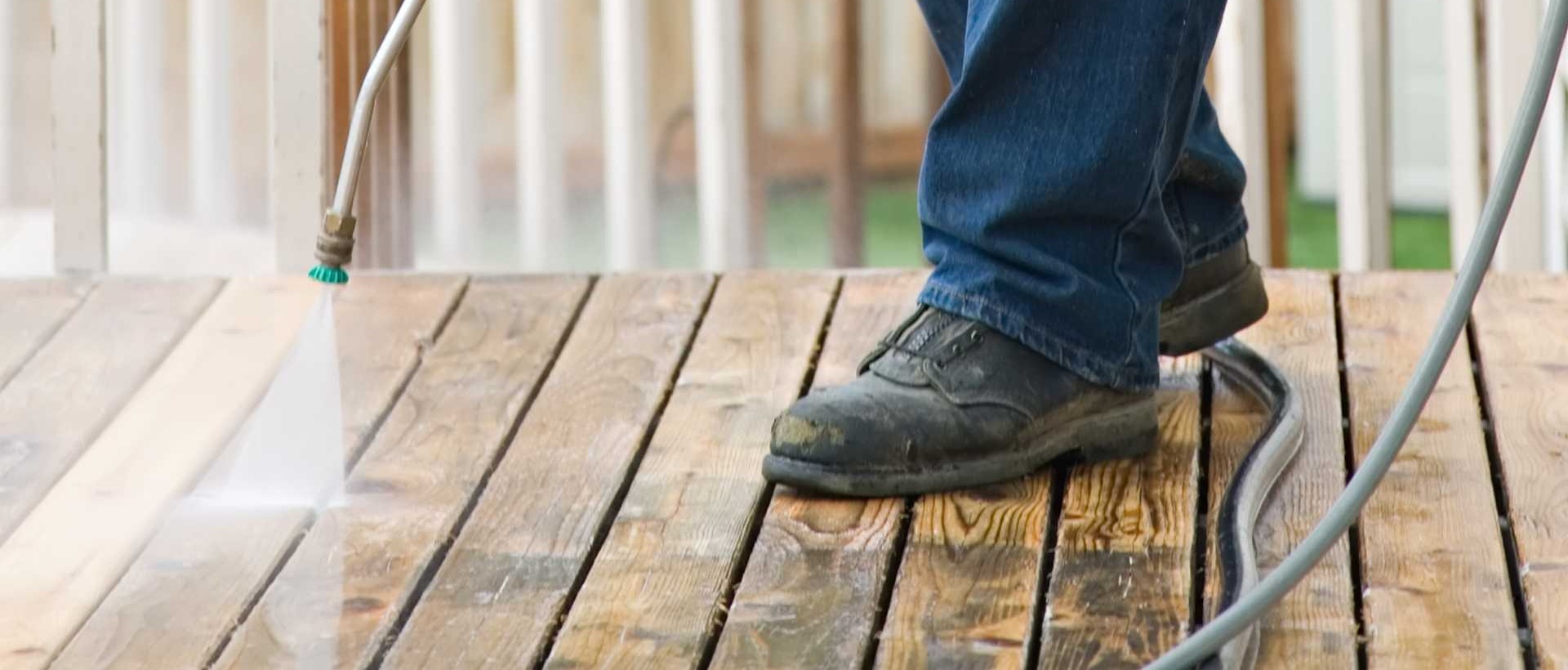 patio cleaning TW15